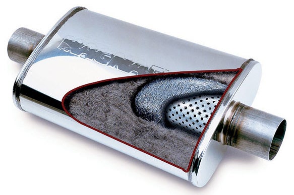 Exhaust Muffler Rear Bosal 185-582 Exhaust Muffler Rear Bosal 185-582